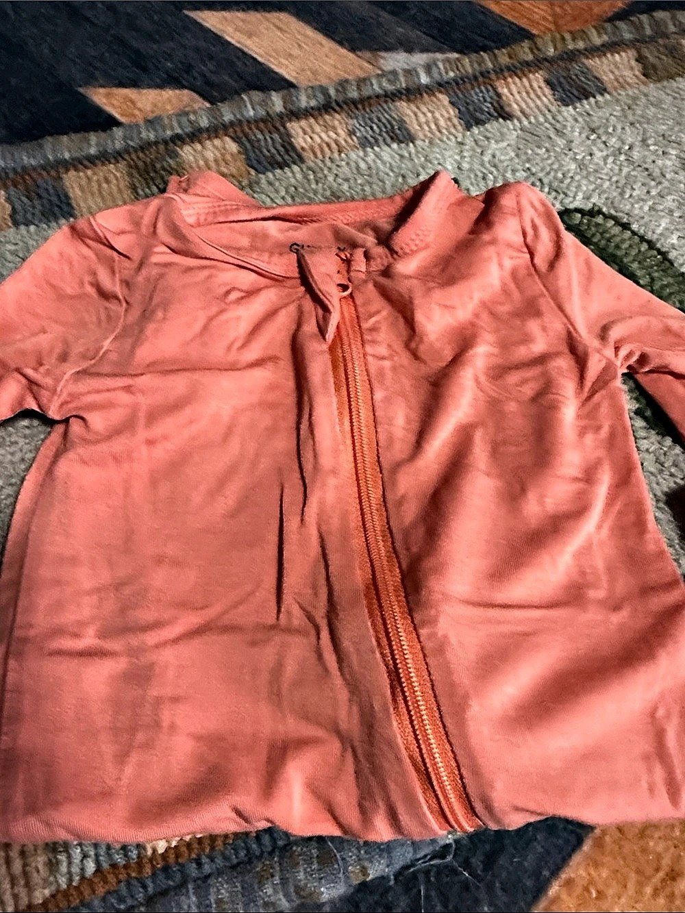 Guisby Baby Pink Zip pjs Baby 3 Months